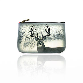 Mlavi deer vegan leather small pouch/coin purse for wholesale