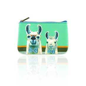 Mlavi cute cat print vegan leather small pouch/coin purse for wholesale & online shopping