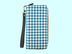 Mlavi Arianna collection wristlet wallets with Houndstooth pattern prints for wholesale and online shopping