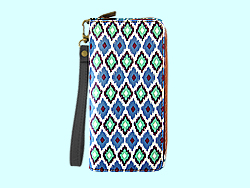 Mlavi Arianna collection wristlet wallets with Pathma pattern prints for wholesale and online shopping