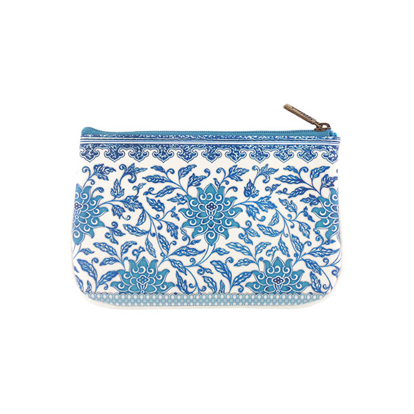 Mlavi Asia collection unique and beautiful vegan small pouche/coin purse with Asian art and craft inspired prints for wholesale and online shopping