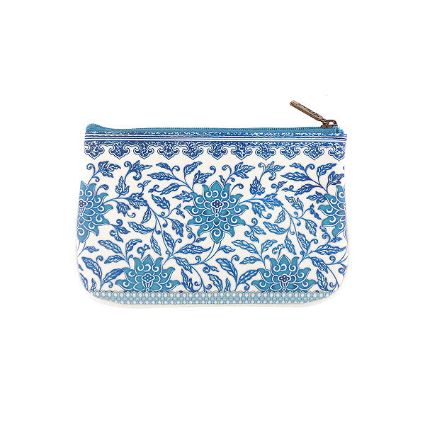 Mlavi Asia collection unique and beautiful vegan small pouche/coin purse with Asian art and craft inspired prints for wholesale and online shopping