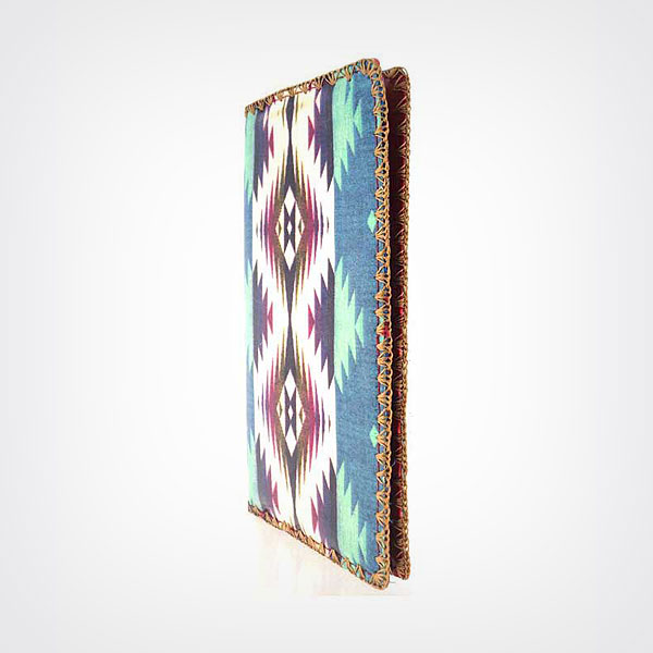 Mlavi Balkan collection unique and beautiful vegan large flat wallet with Balkan art and craft inspired prints for wholesale and online shopping
