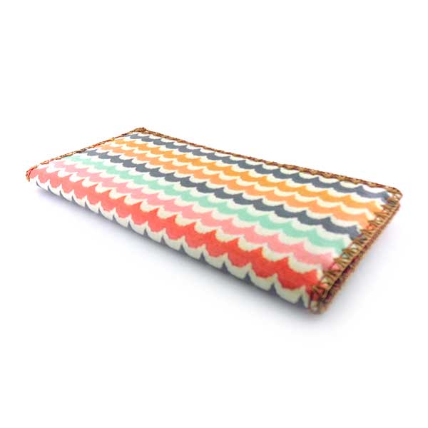 Mlavi Mexico collection unique and beautiful vegan large flat wallet with Mexican textile pattern prints for wholesale and online shopping