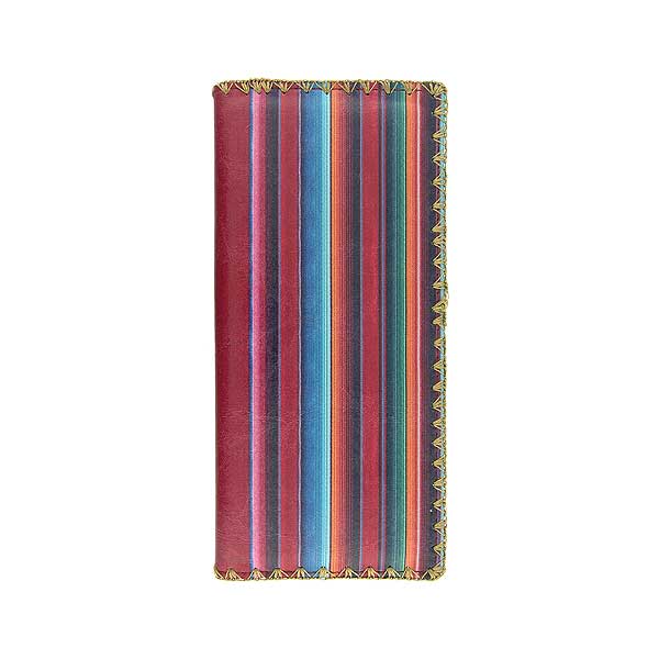 Mlavi Mexico collection unique and beautiful vegan large flat wallet with Mexican textile pattern prints for wholesale and online shopping