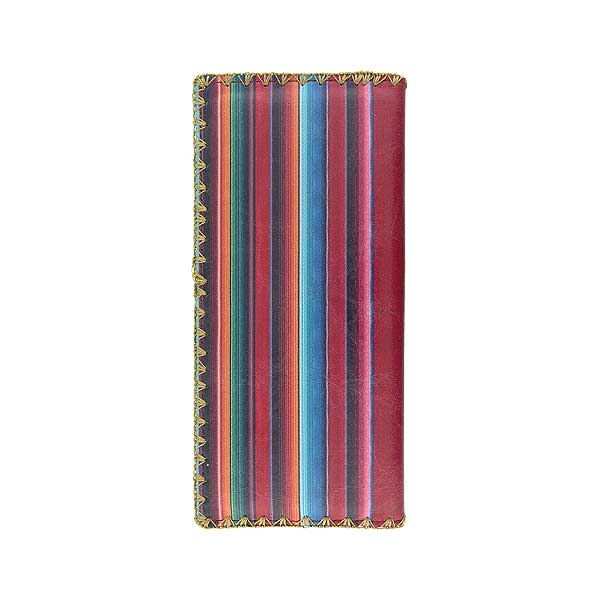 Mlavi Mexico collection unique and beautiful vegan large flat wallet with Mexican textile pattern prints for wholesale and online shopping