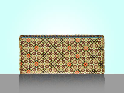 Mlavi Morocco collection flat-wallets with original, beautiful Moroccan-themed prints for wholesale and online shopping