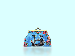 Mlavi Retro collection coin purses with original, beautiful retro themed illustration prints for wholesale and online shopping