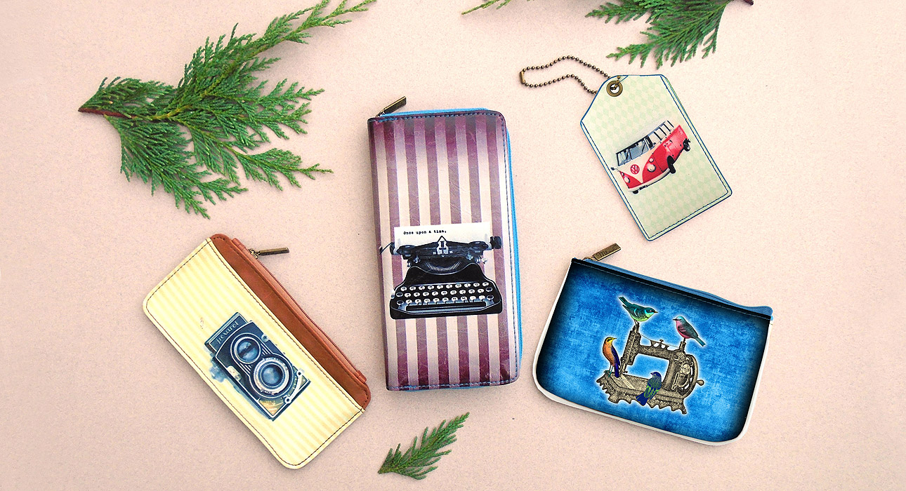 Mlavi design & wholesale whimsical beautiful fashion accessories with playful retro style prints