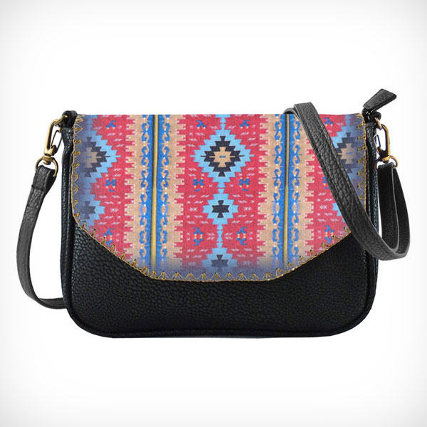 Mlavi Turkey collection unique and beautiful vegan crossbody bag with Turkish art and craft inspired prints for wholesale and online shopping
