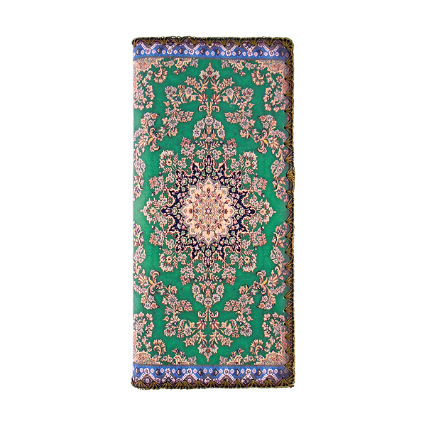 Mlavi Turkey collection unique and beautiful vegan large flat wallet with Turkish art and craft inspired prints for wholesale and online shopping