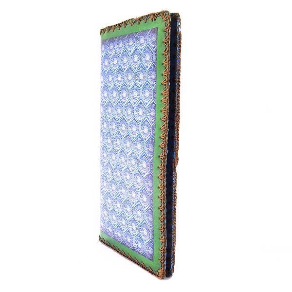 Mlavi Turkey collection unique and beautiful vegan large flat wallet with Turkish art and craft inspired prints for wholesale and online shopping
