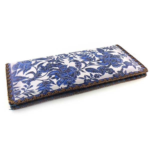 Mlavi Turkey collection unique and beautiful vegan large flat wallet with Turkish art and craft inspired prints for wholesale and online shopping