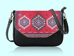 Mlavi Turkey collection cross body/clutch bags with original, beautiful Turkish pattern prints for wholesale and online shopping