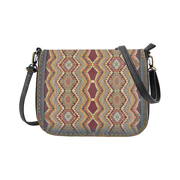 Mlavi Turkey collection unique and beautiful vegan crossbody bag with Turkish art and craft inspired prints for wholesale and online shopping