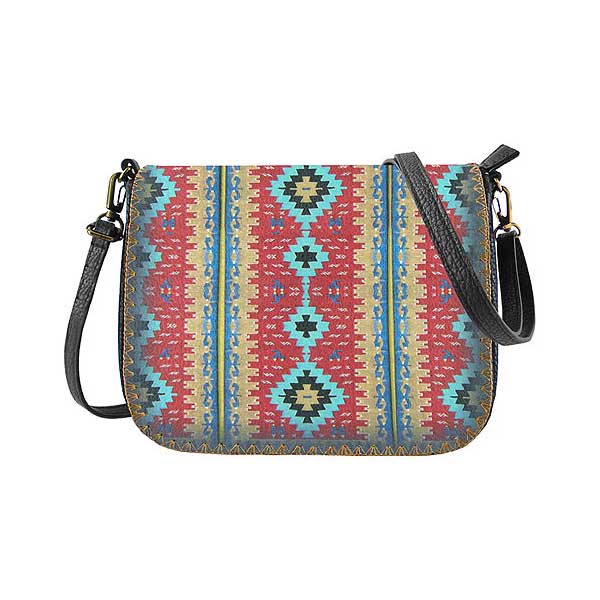 Mlavi Turkey collection unique and beautiful vegan crossbody bag with Turkish art and craft inspired prints for wholesale and online shopping