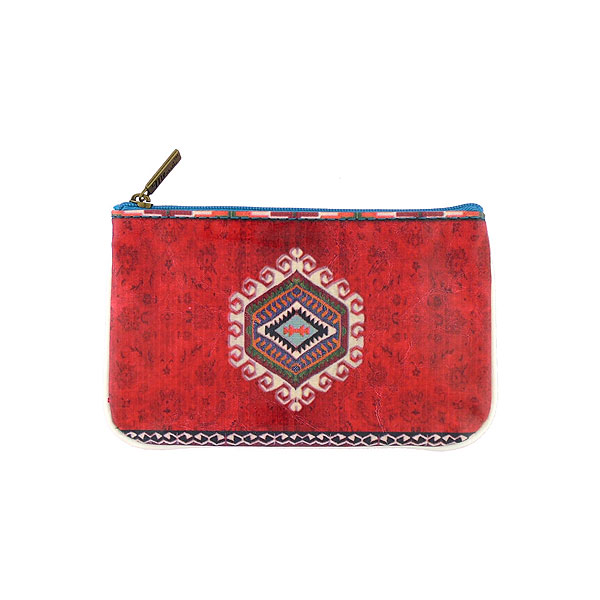 Mlavi Turkey collection unique and beautiful vegan small pouche/coin purse with Turkish art and craft inspired prints for wholesale and online shopping