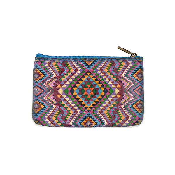 Mlavi Turkey collection unique and beautiful vegan small pouche/coin purse with Turkish art and craft inspired prints for wholesale and online shopping