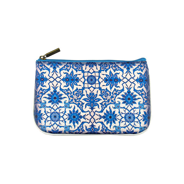 Mlavi Turkey collection unique and beautiful vegan small pouche/coin purse with Turkish art and craft inspired prints for wholesale and online shopping