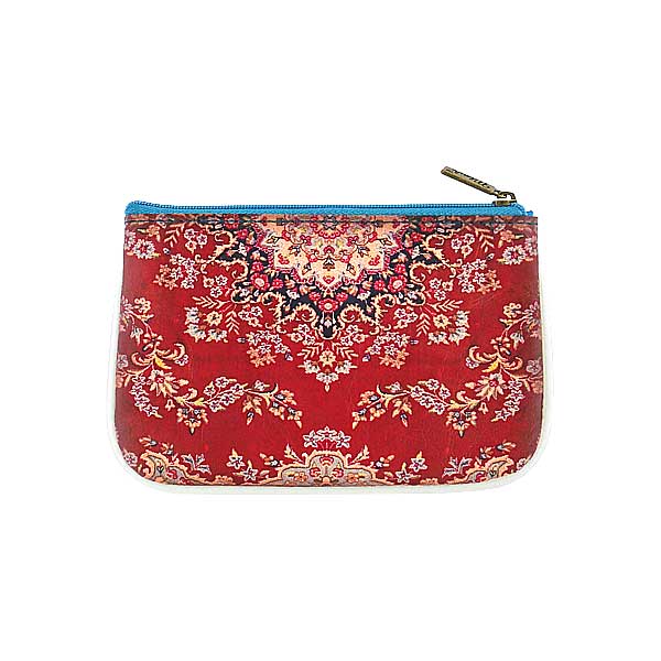 Mlavi Turkey collection unique and beautiful vegan small pouche/coin purse with Turkish art and craft inspired prints for wholesale and online shopping