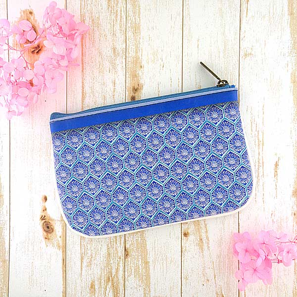 Mlavi Turkey collection unique and beautiful vegan small pouche/coin purse with Turkish art and craft inspired prints for wholesale and online shopping