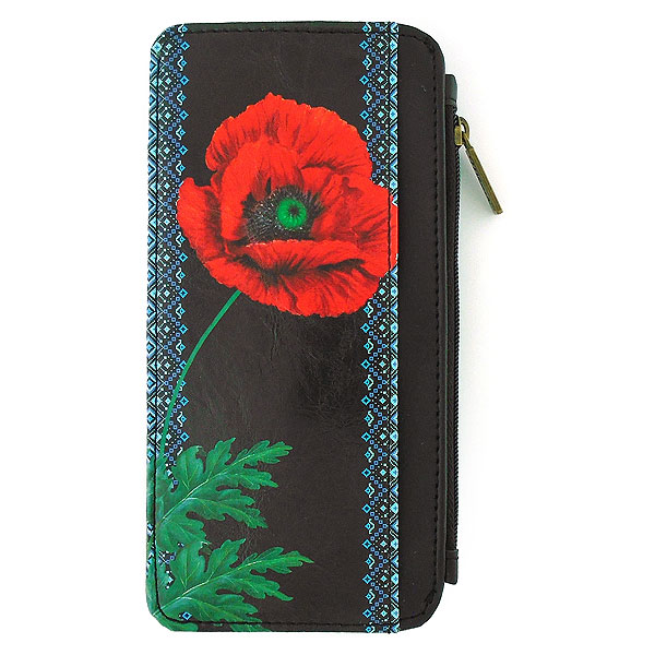Mlavi Ukraine collection unique and beautiful vegan cardholder with Ukrainian art and craft inspired prints for wholesale and online shopping
