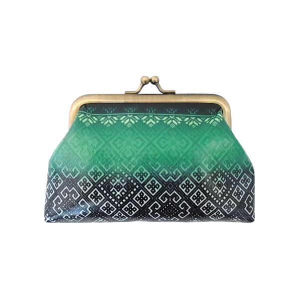 Mlavi Ukraine collection unique and beautiful vegan coin purse with Ukrainian art and craft inspired prints for wholesale and online shopping
